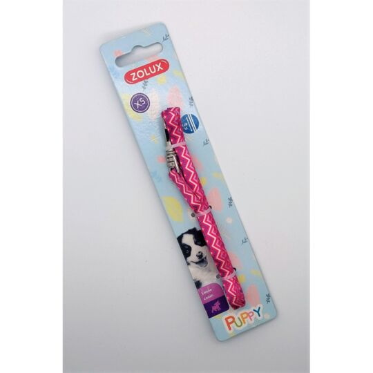 Guinzaglio cucciolo Pixie. 8 mm. Lunghezza 1,20 M. Colore Rosa. Per i cuccioli di Zolux Guinzaglio cucciolo Pixie. 8 mm. Lunghezza 1,20 M. Colore Rosa. Per i cuccioli di Zolux